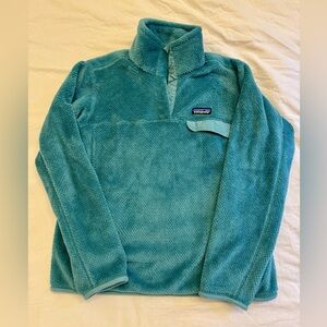 Patagonia Aqua Snap-T Fleece Pullover – Thermal Lined, Cozy & Like New
